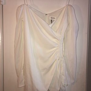 White Superdown Dress